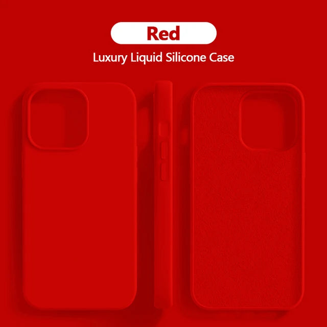 Silicone Case For iPhone 15 Series