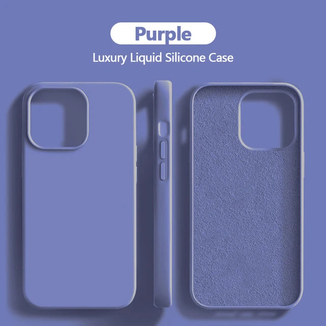 Silicone Case For iPhone 15 Series