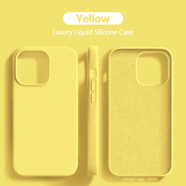 Silicone Case For iPhone 15 Series