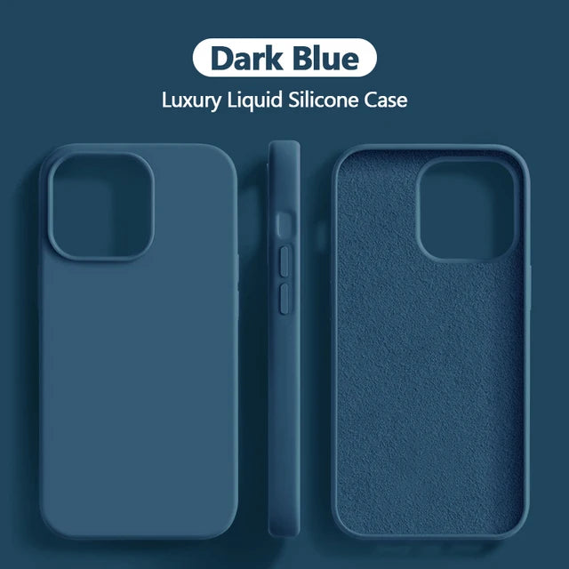 Silicone Case For iPhone 15 Series