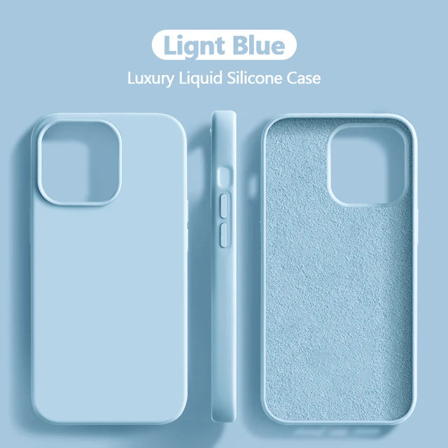 Silicone Case For iPhone 15 Series