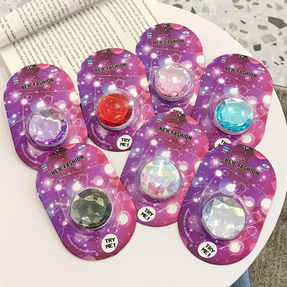 3D Gem Phone Finger Holder